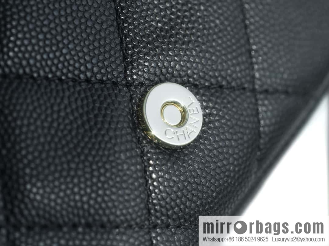 CHANEL 23K new, tank Dumas large shoulder backpack AS4398 black