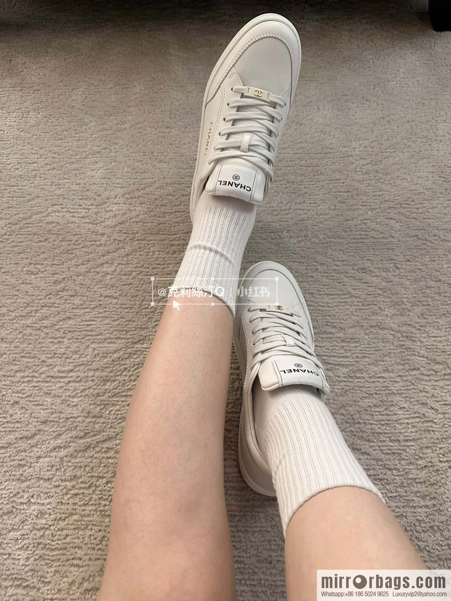 CHANEL Xiaoxiang bronzing casual sports little white shoes G45080