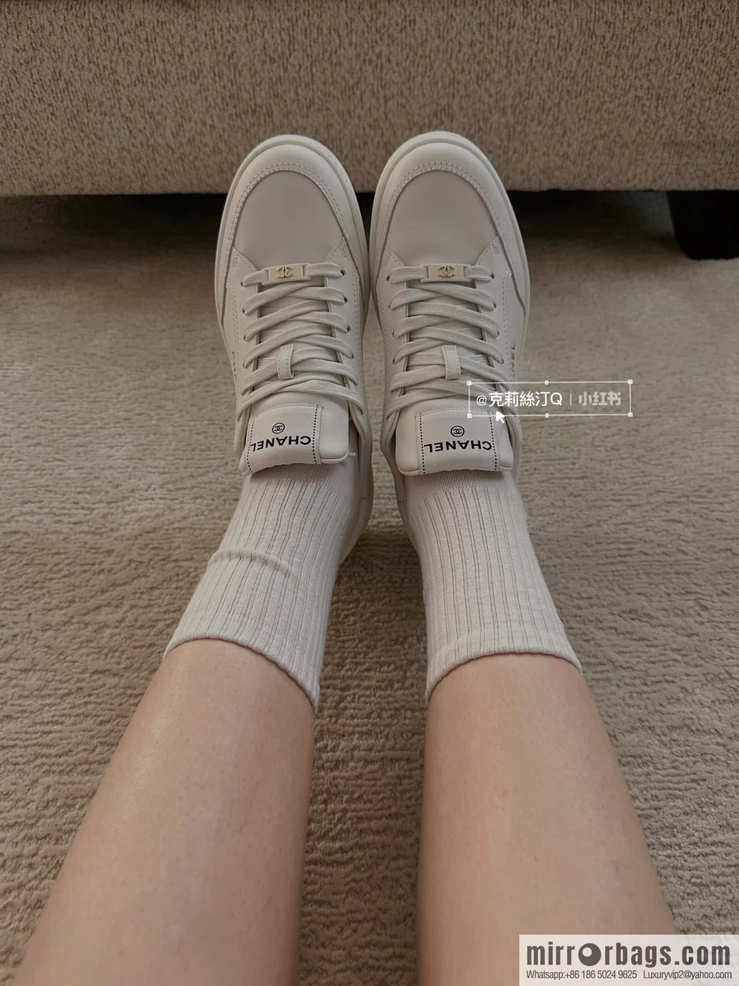 CHANEL Xiaoxiang bronzing casual sports little white shoes G45080