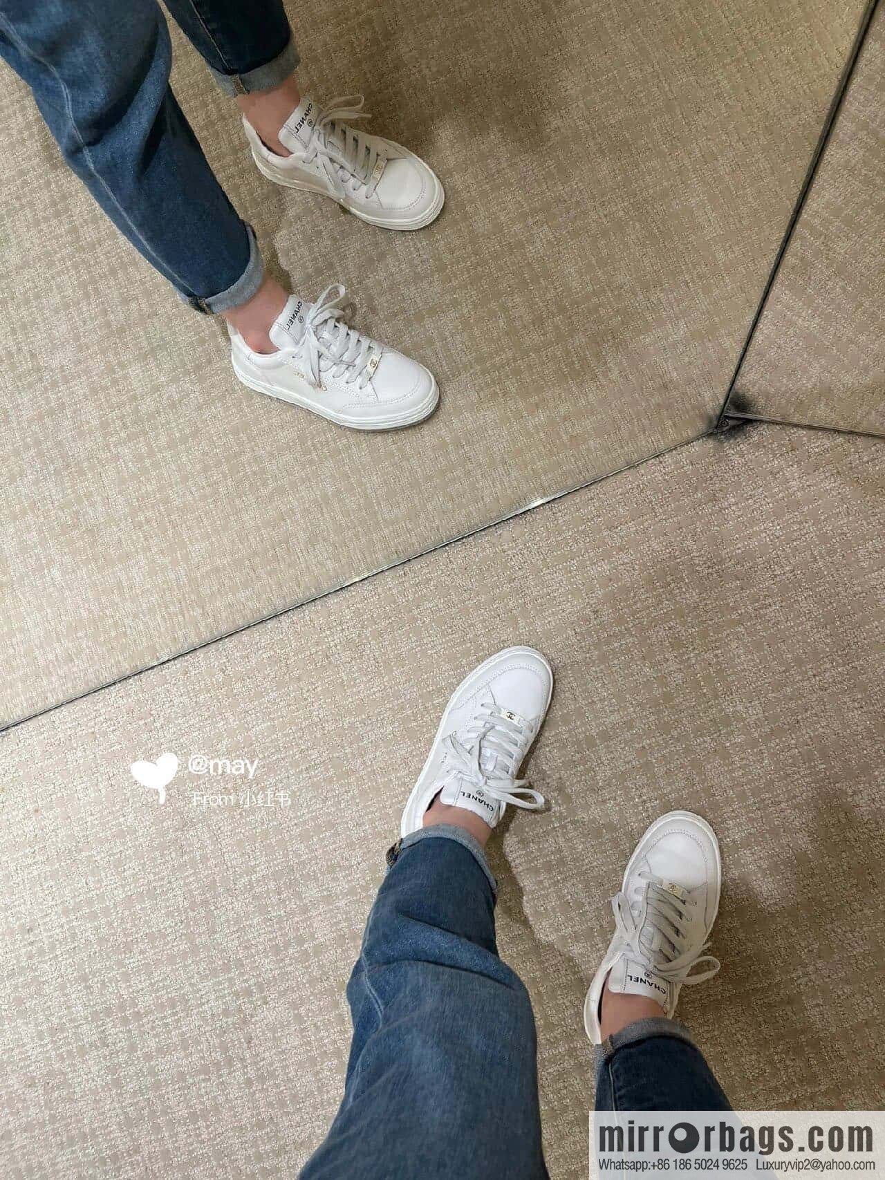 CHANEL Xiaoxiang bronzing casual sports little white shoes G45080