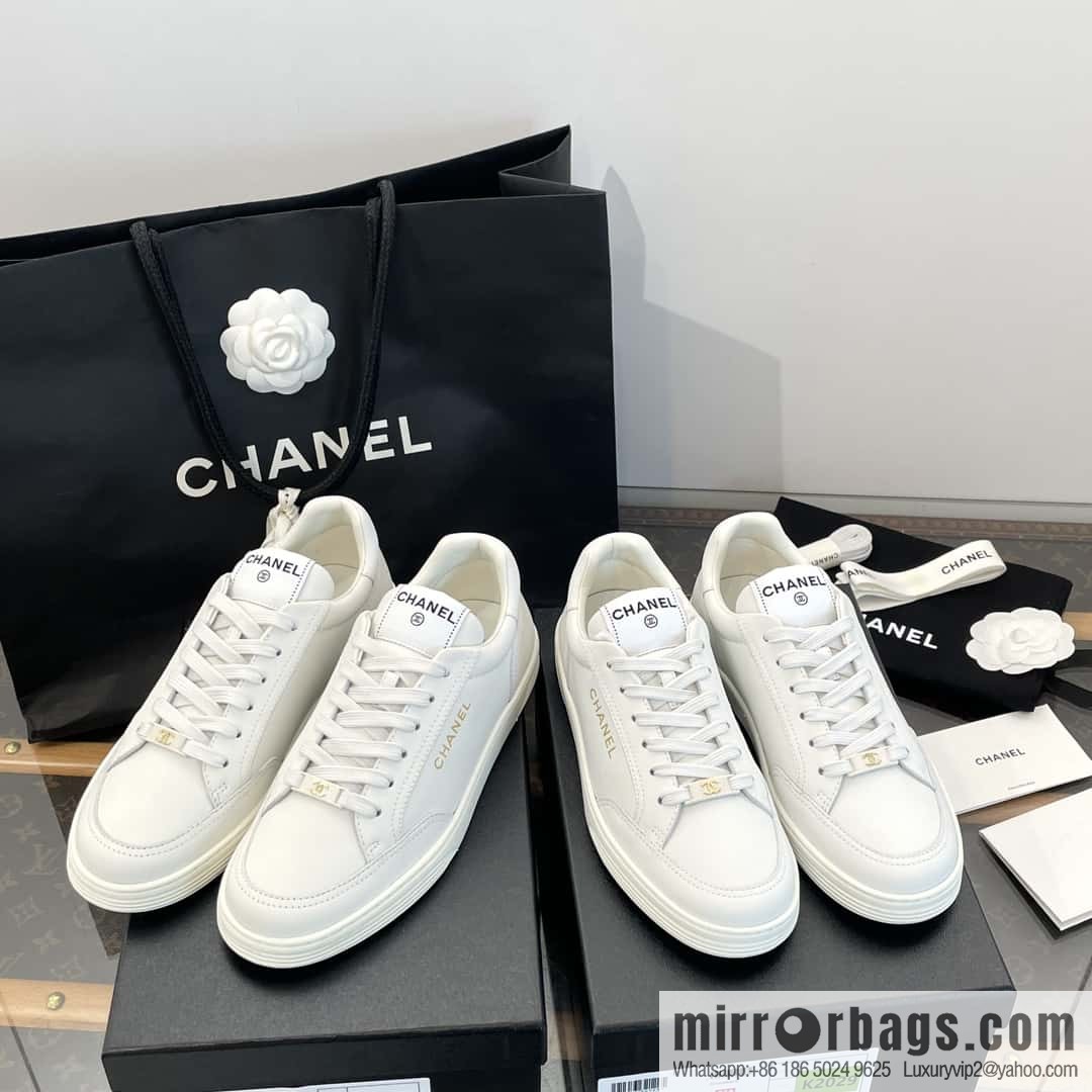 CHANEL Xiaoxiang bronzing casual sports little white shoes G45080