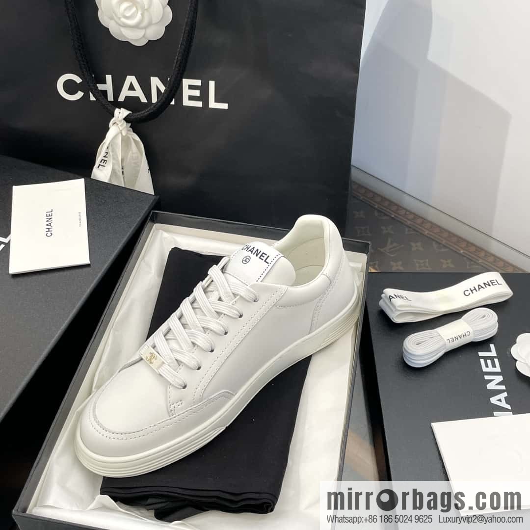 CHANEL Xiaoxiang bronzing casual sports little white shoes G45080