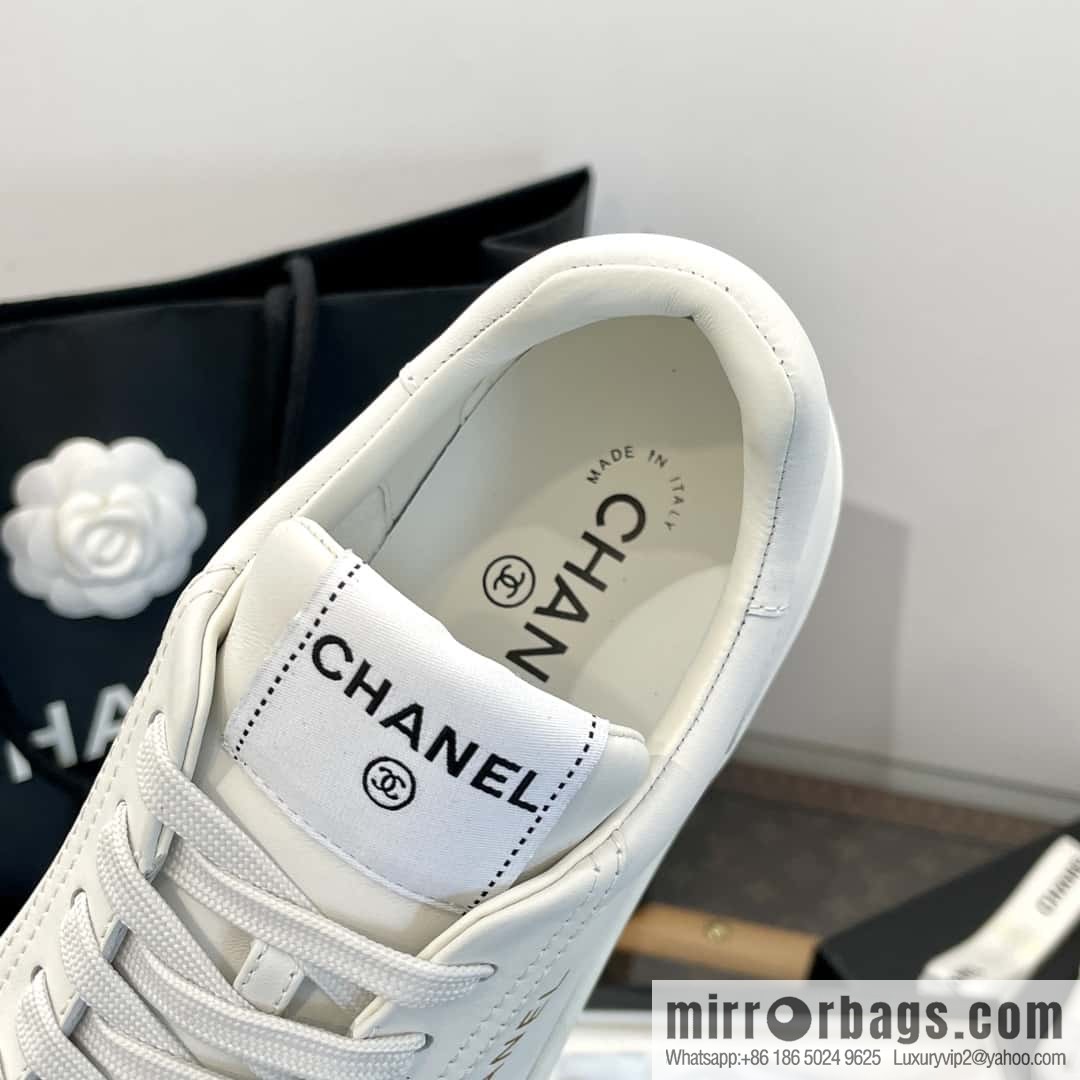 CHANEL Xiaoxiang bronzing casual sports little white shoes G45080