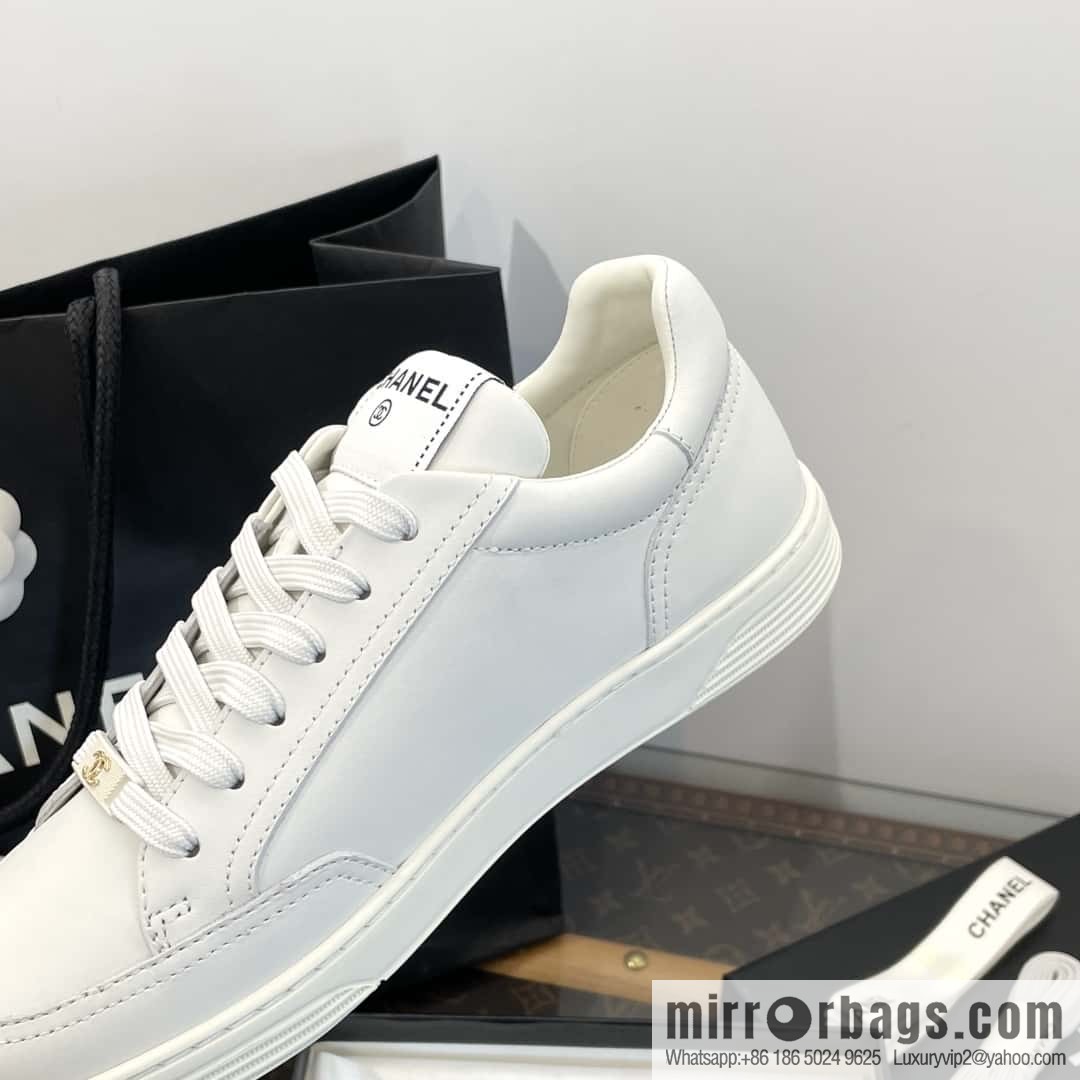 CHANEL Xiaoxiang bronzing casual sports little white shoes G45080