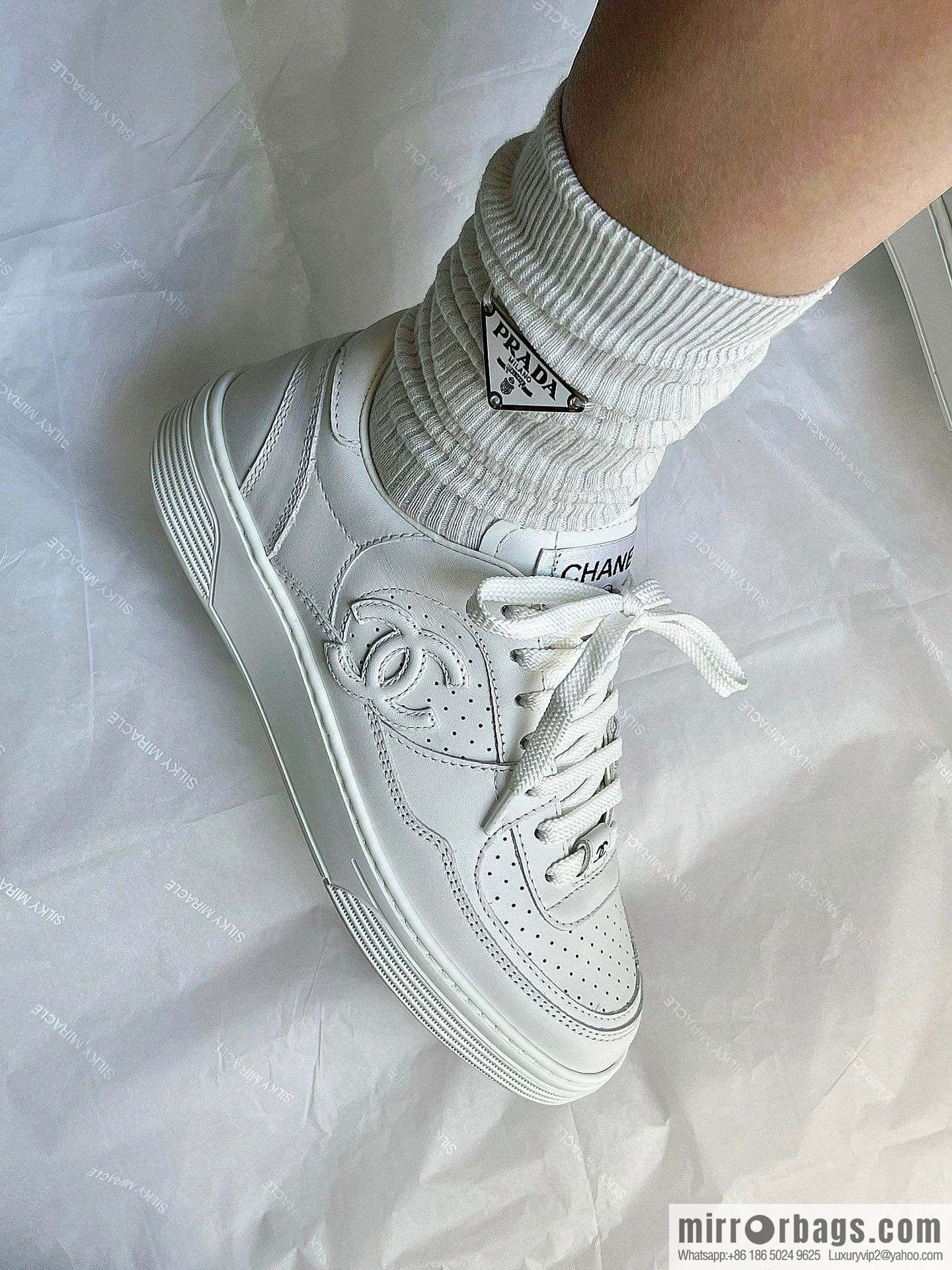 CHANEL Xiaoxiang Air Force One Leisure Sports Little White Shoes G45079