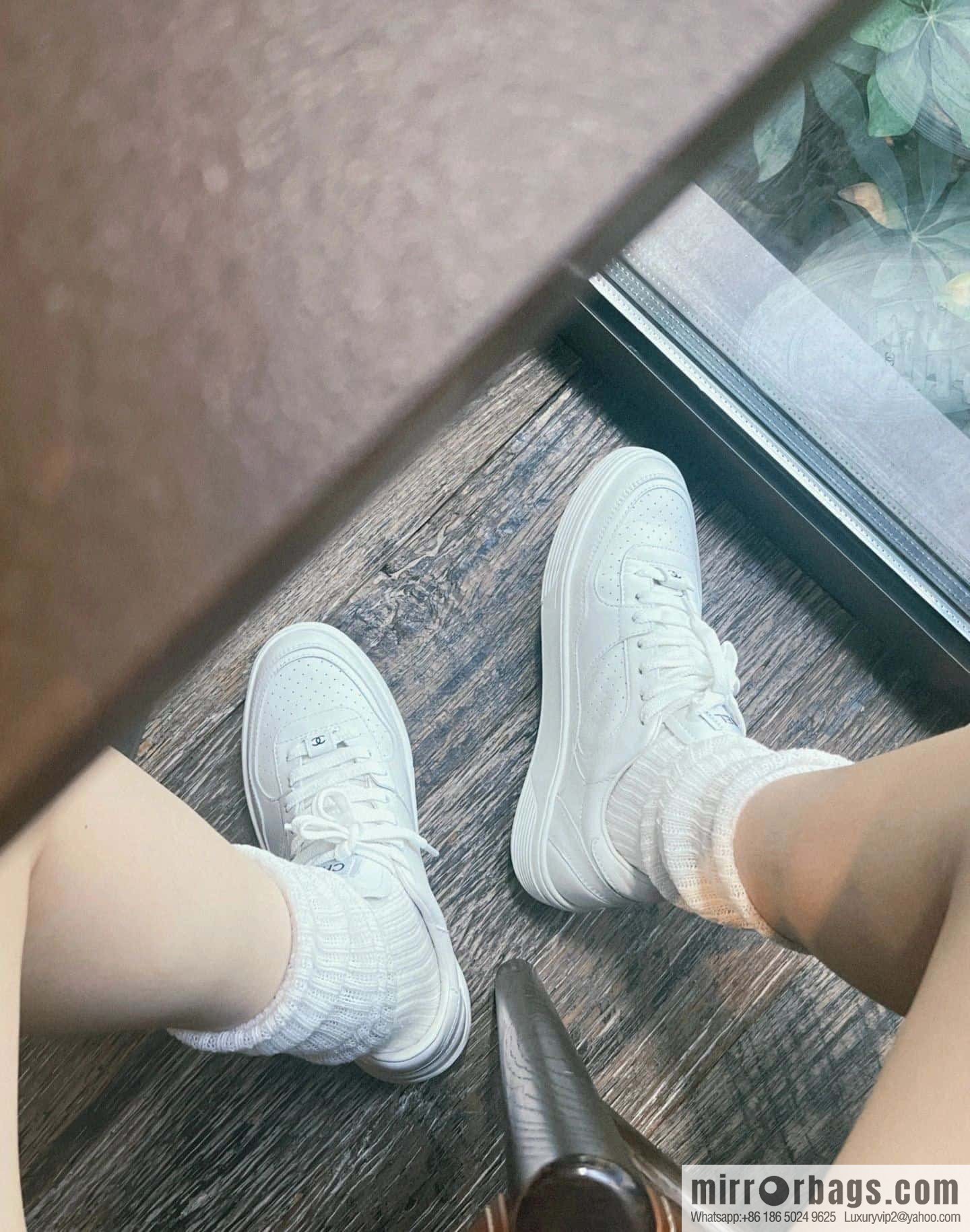 CHANEL Xiaoxiang Air Force One Leisure Sports Little White Shoes G45079