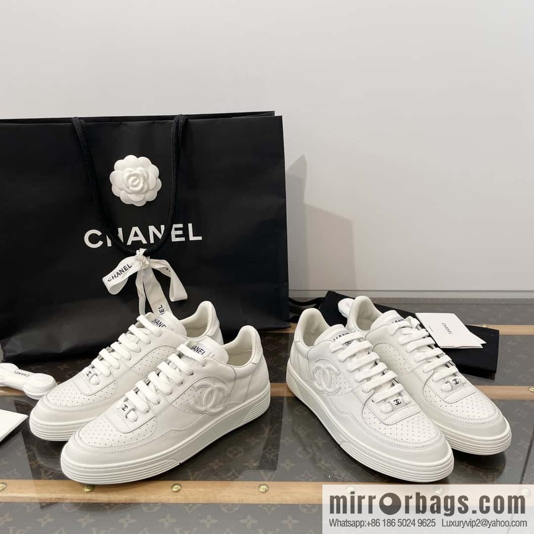 CHANEL Xiaoxiang Air Force One Leisure Sports Little White Shoes G45079