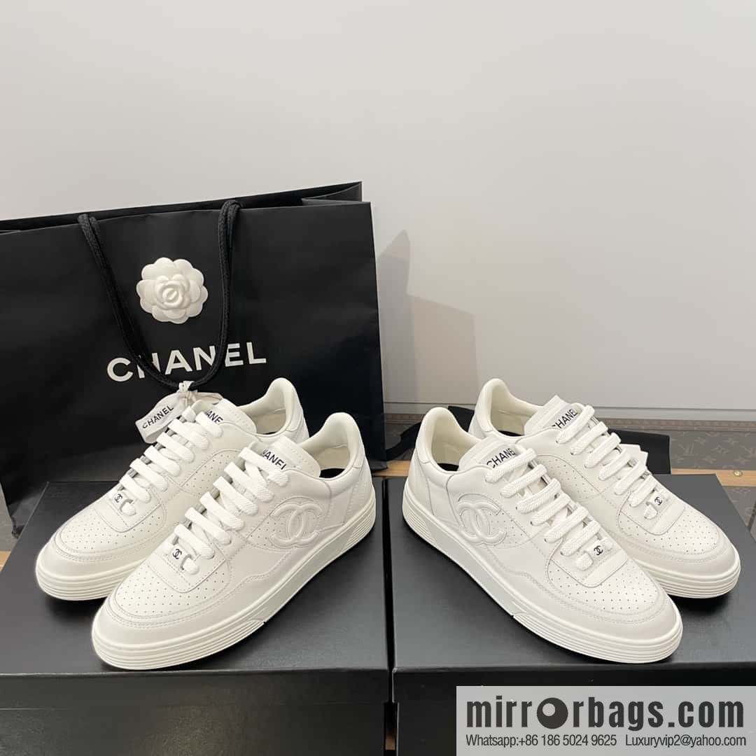 CHANEL Xiaoxiang Air Force One Leisure Sports Little White Shoes G45079