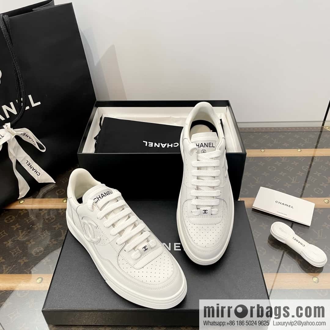 CHANEL Xiaoxiang Air Force One Leisure Sports Little White Shoes G45079