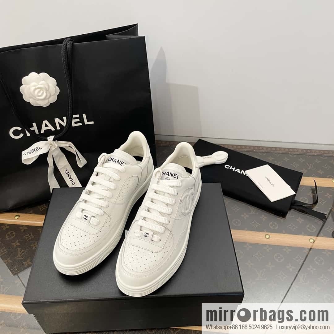 CHANEL Xiaoxiang Air Force One Leisure Sports Little White Shoes G45079