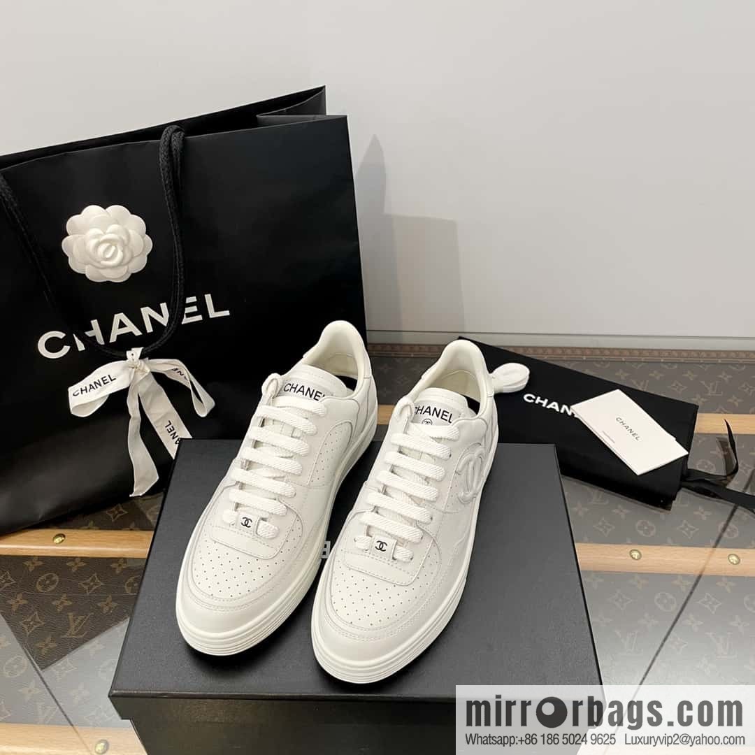 CHANEL Xiaoxiang Air Force One Leisure Sports Little White Shoes G45079