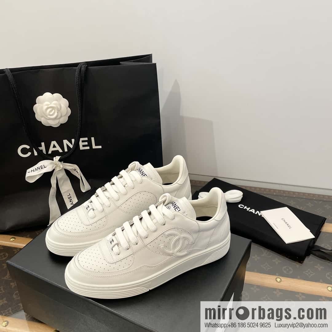 CHANEL Xiaoxiang Air Force One Leisure Sports Little White Shoes G45079