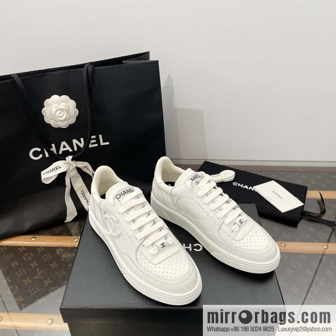 CHANEL Xiaoxiang Air Force One Leisure Sports Little White Shoes G45079