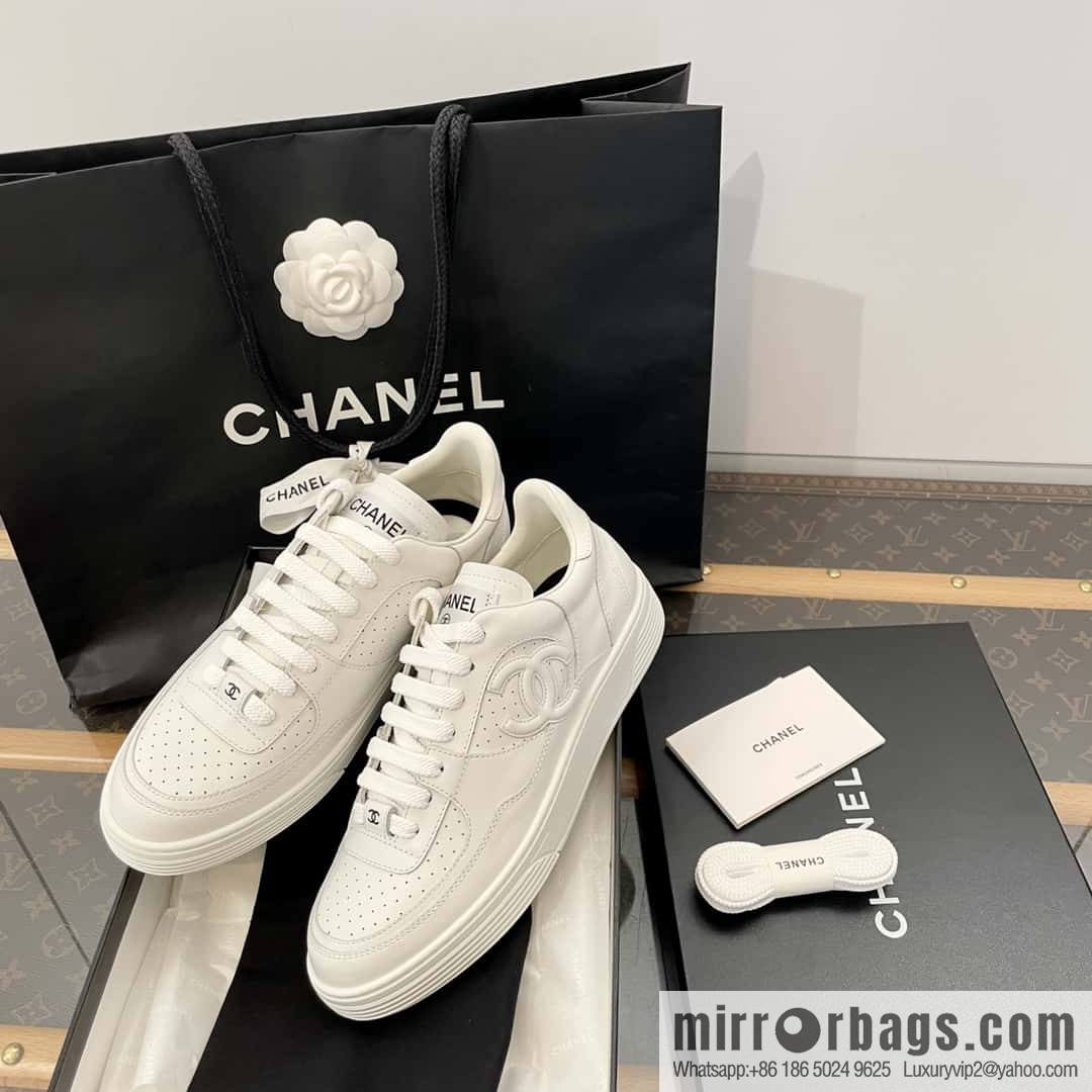CHANEL Xiaoxiang Air Force One Leisure Sports Little White Shoes G45079