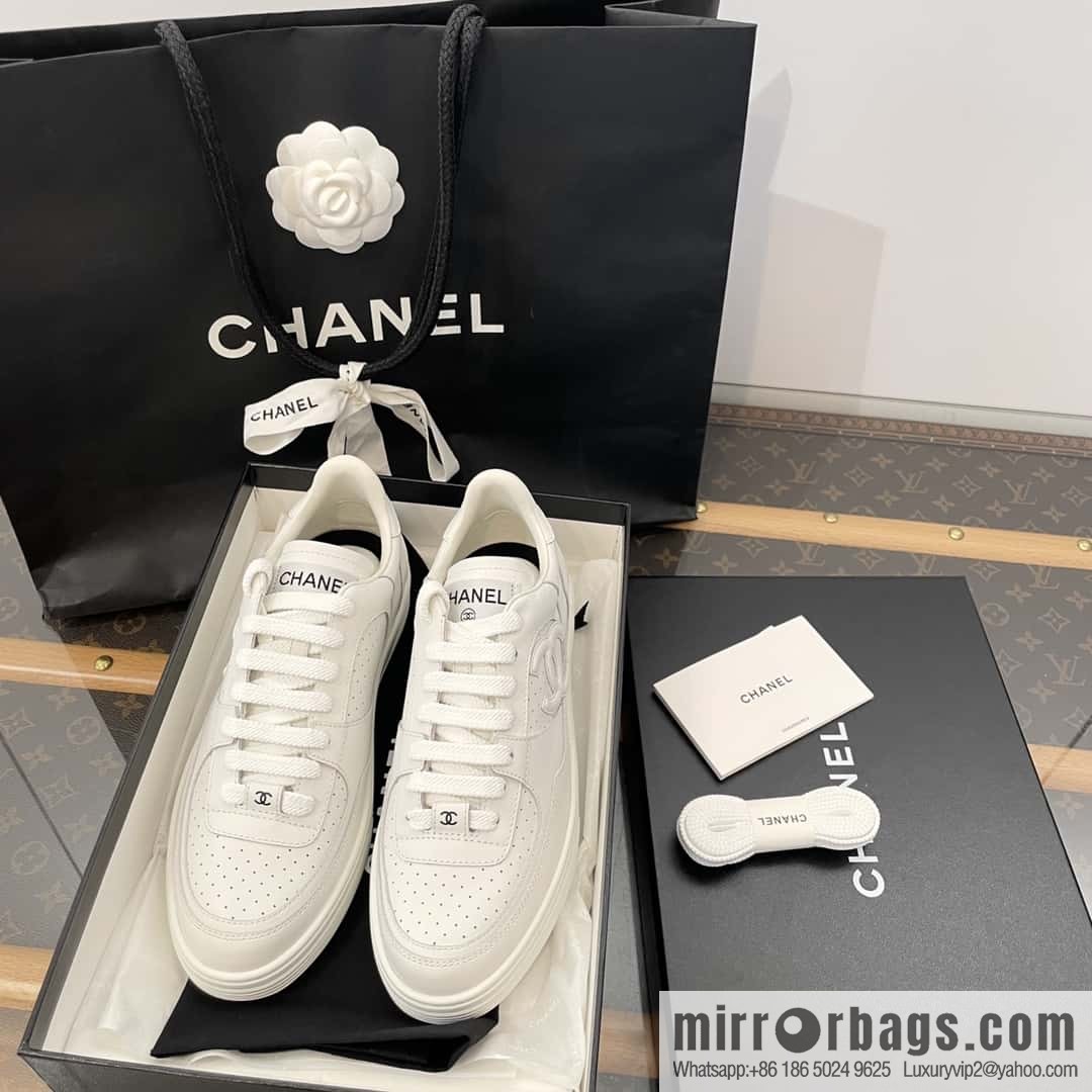 CHANEL Xiaoxiang Air Force One Leisure Sports Little White Shoes G45079