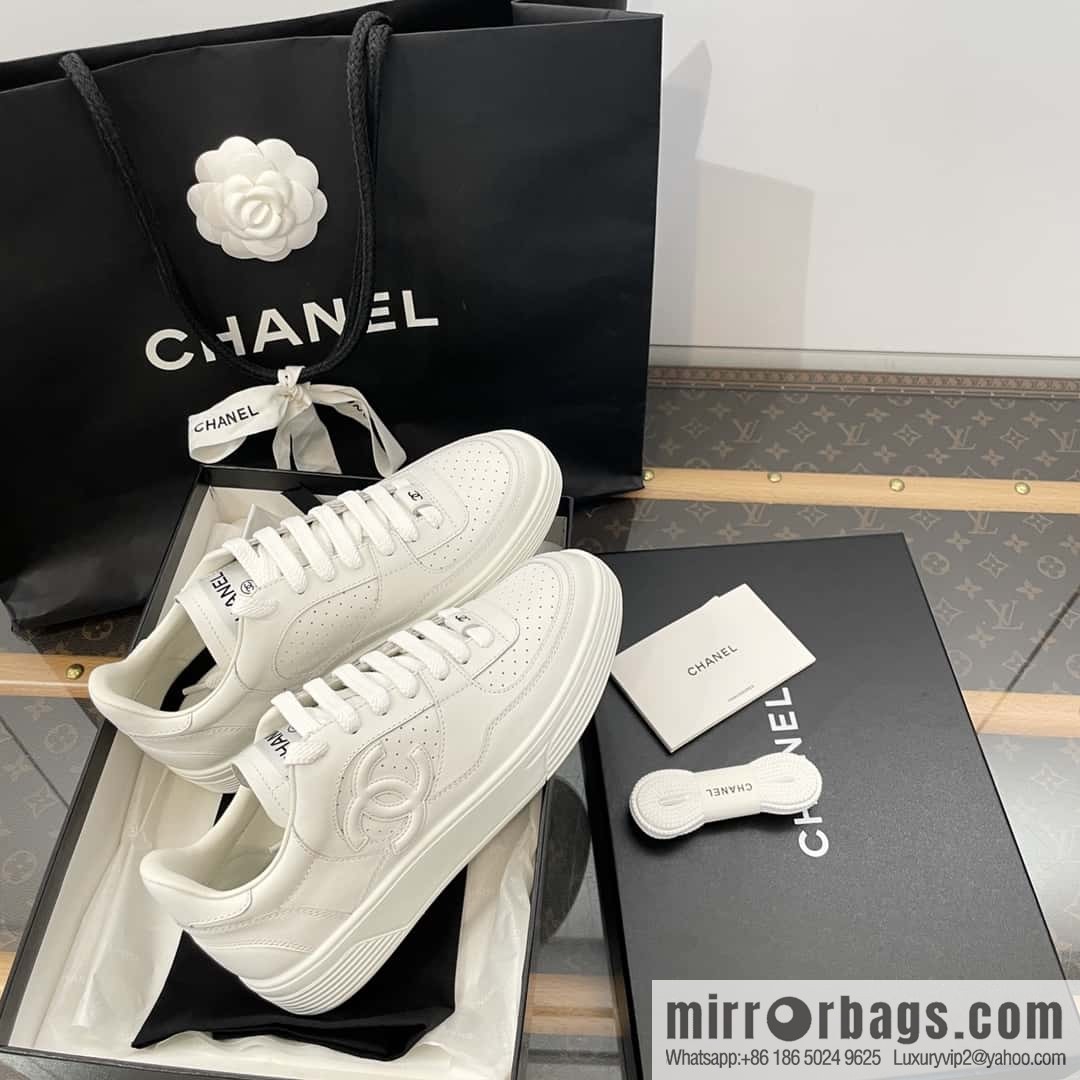 CHANEL Xiaoxiang Air Force One Leisure Sports Little White Shoes G45079