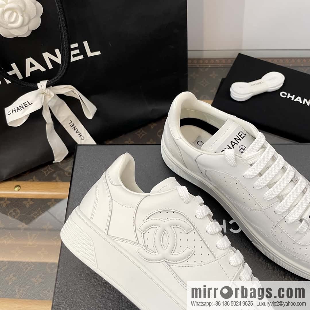 CHANEL Xiaoxiang Air Force One Leisure Sports Little White Shoes G45079