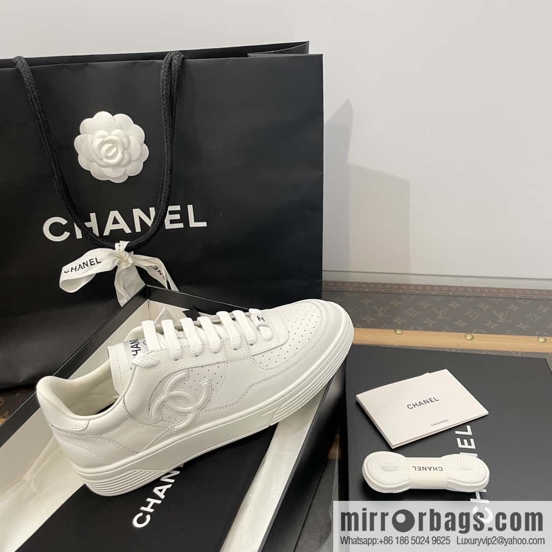 CHANEL Xiaoxiang Air Force One Leisure Sports Little White Shoes G45079