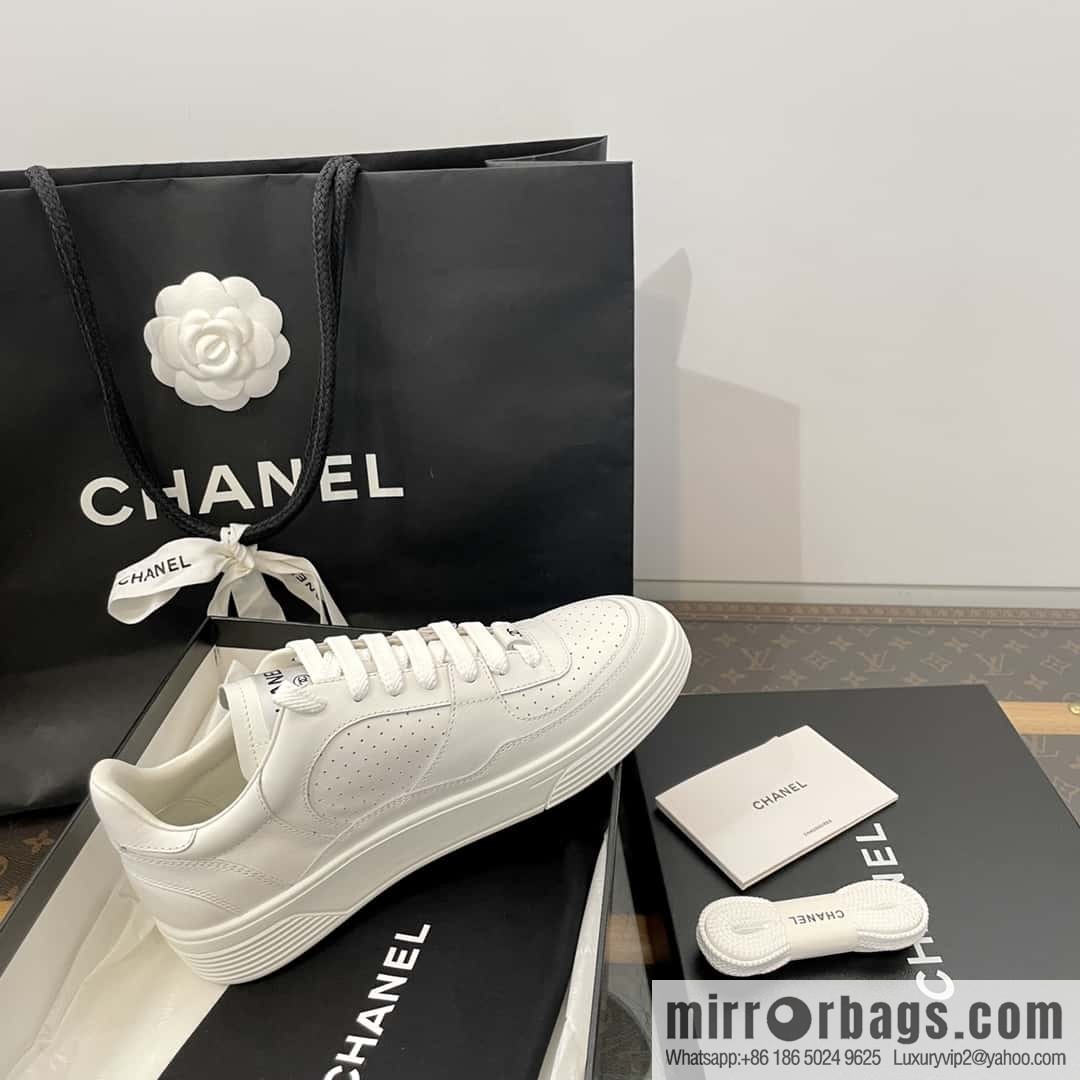 CHANEL Xiaoxiang Air Force One Leisure Sports Little White Shoes G45079