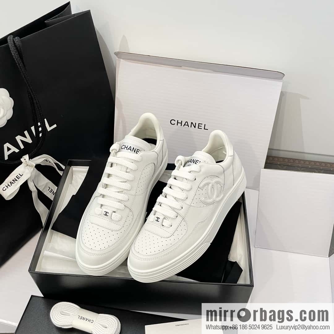 CHANEL Xiaoxiang Air Force One Leisure Sports Little White Shoes G45079