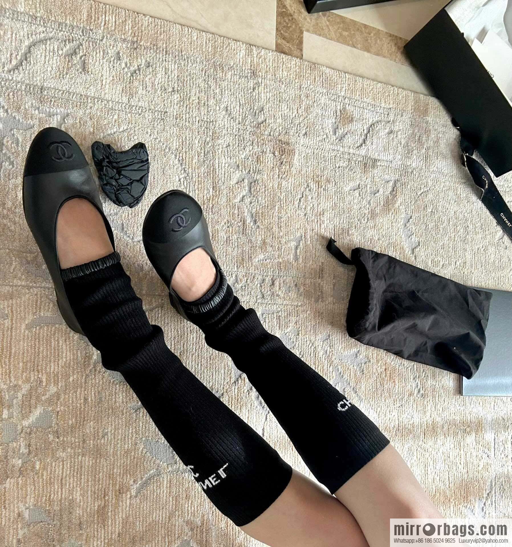 CHANEL Xiaoxiang Early Spring Mary Jane Ballet Shoes