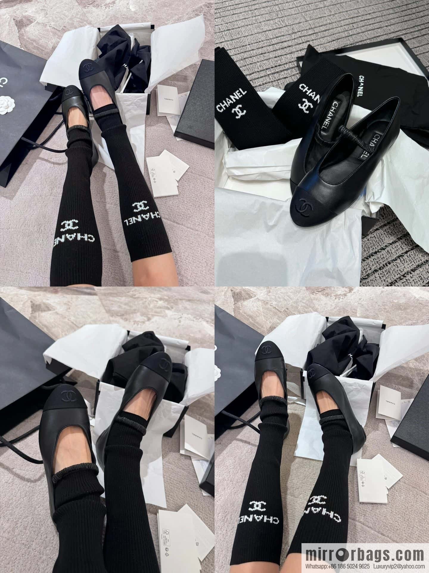 CHANEL Xiaoxiang Early Spring Mary Jane Ballet Shoes