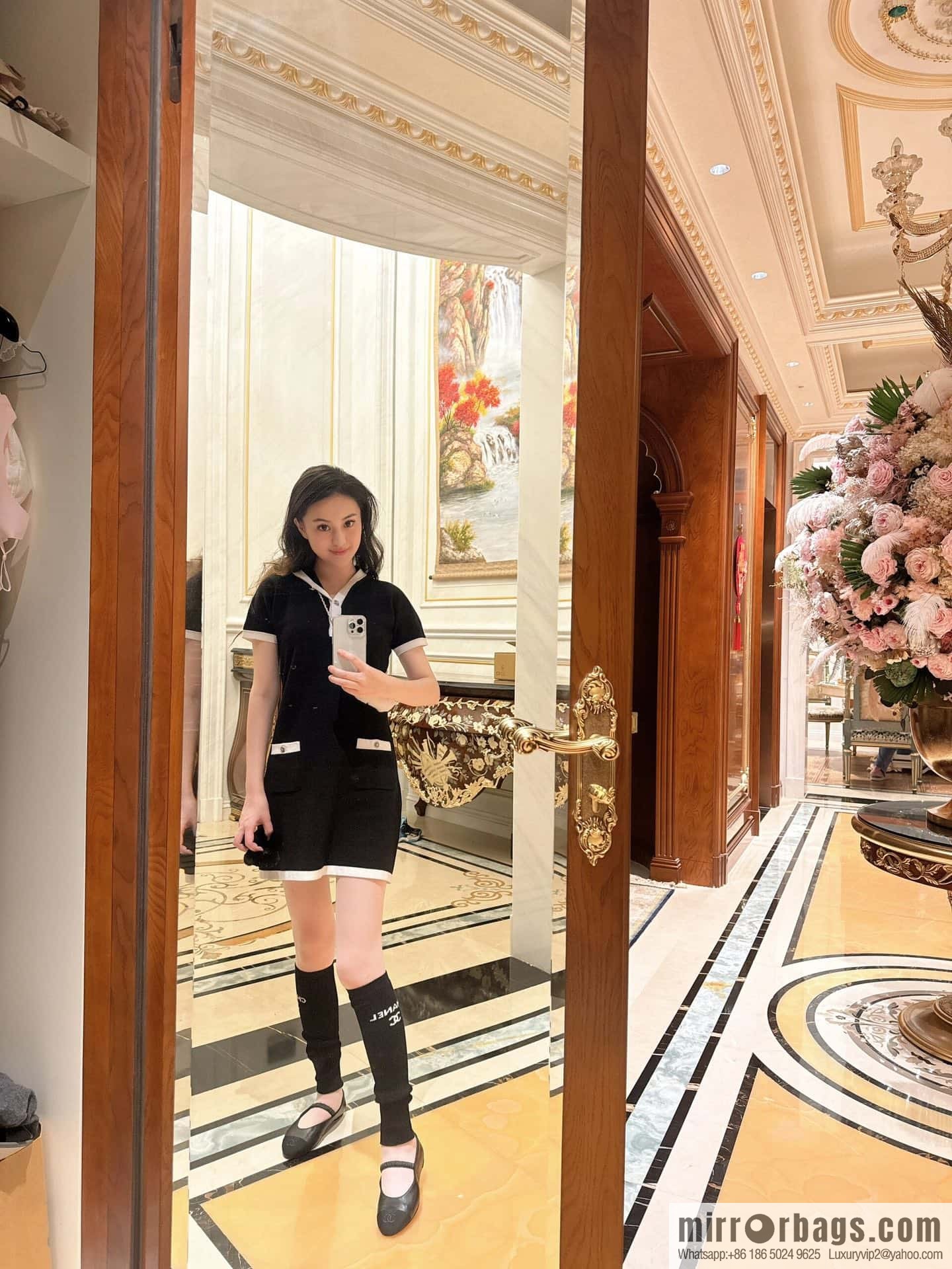 CHANEL Xiaoxiang Early Spring Mary Jane Ballet Shoes