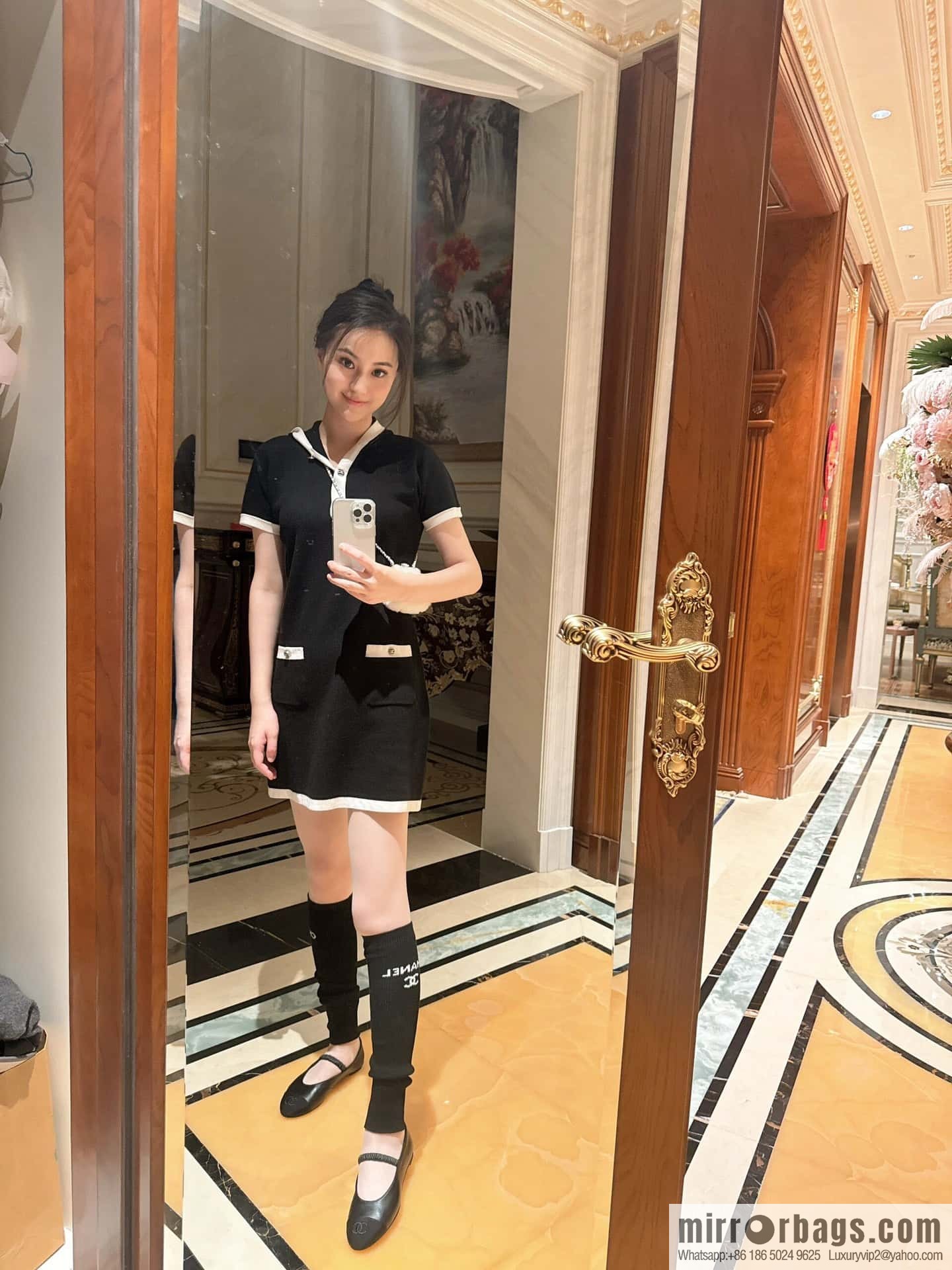 CHANEL Xiaoxiang Early Spring Mary Jane Ballet Shoes