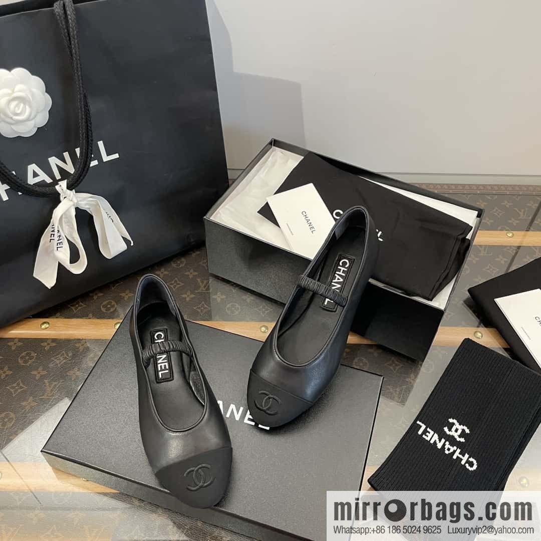CHANEL Xiaoxiang Early Spring Mary Jane Ballet Shoes