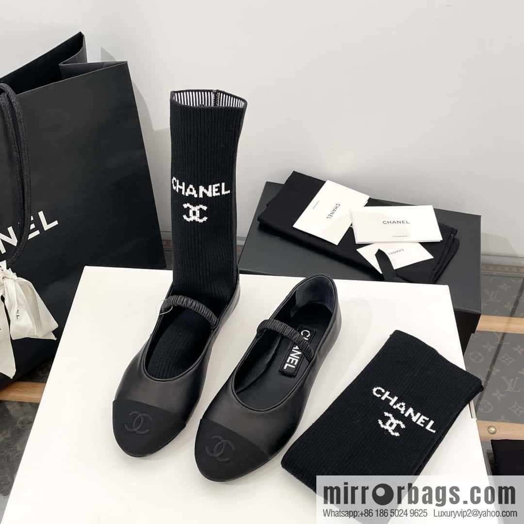 CHANEL Xiaoxiang Early Spring Mary Jane Ballet Shoes