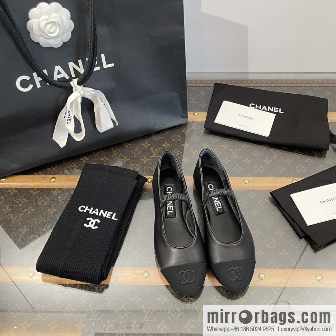 CHANEL Xiaoxiang Early Spring Mary Jane Ballet Shoes