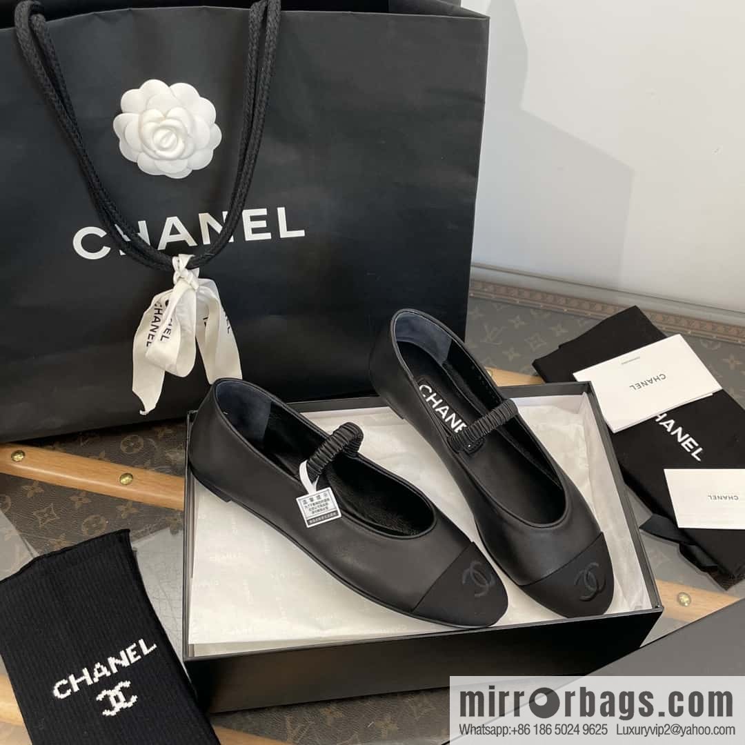 CHANEL Xiaoxiang Early Spring Mary Jane Ballet Shoes