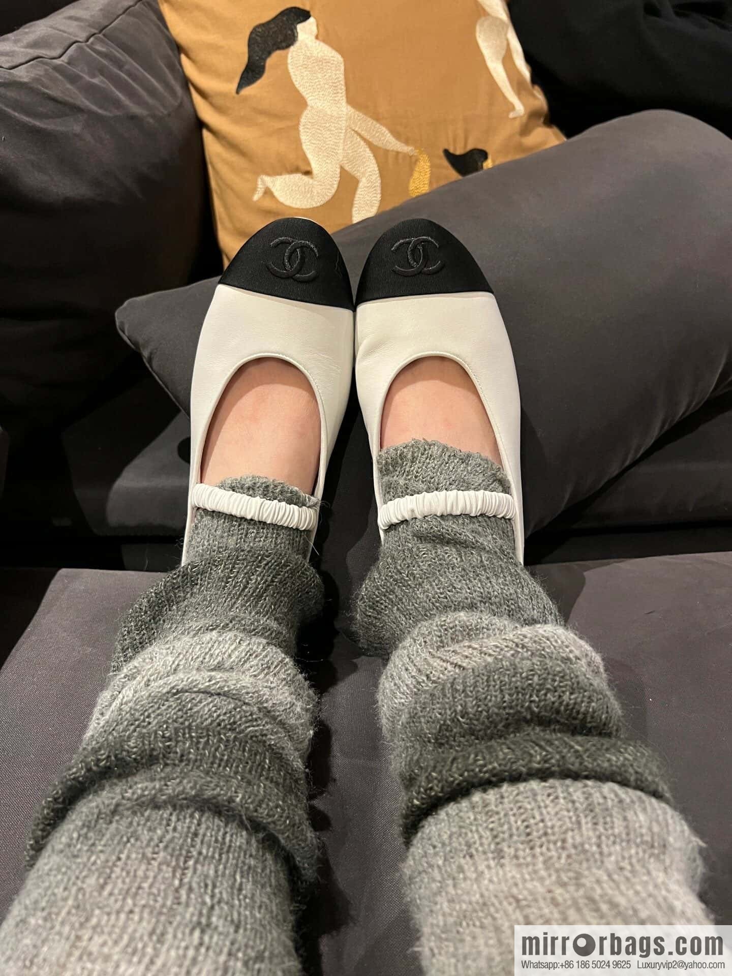 CHANEL Xiaoxiang Early Spring Mary Jane Ballet Shoes