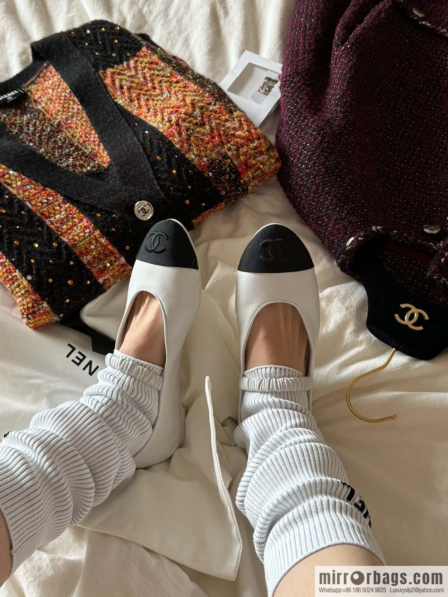 CHANEL Xiaoxiang Early Spring Mary Jane Ballet Shoes