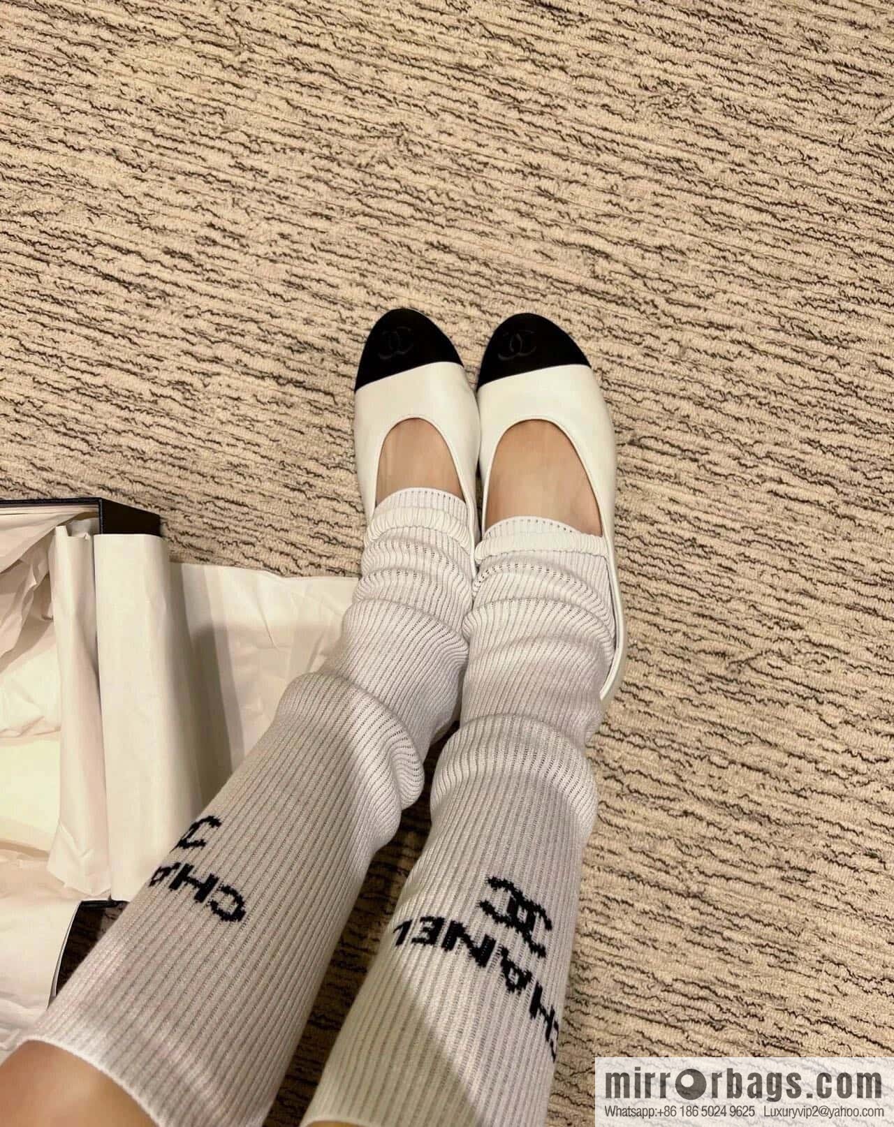 CHANEL Xiaoxiang Early Spring Mary Jane Ballet Shoes