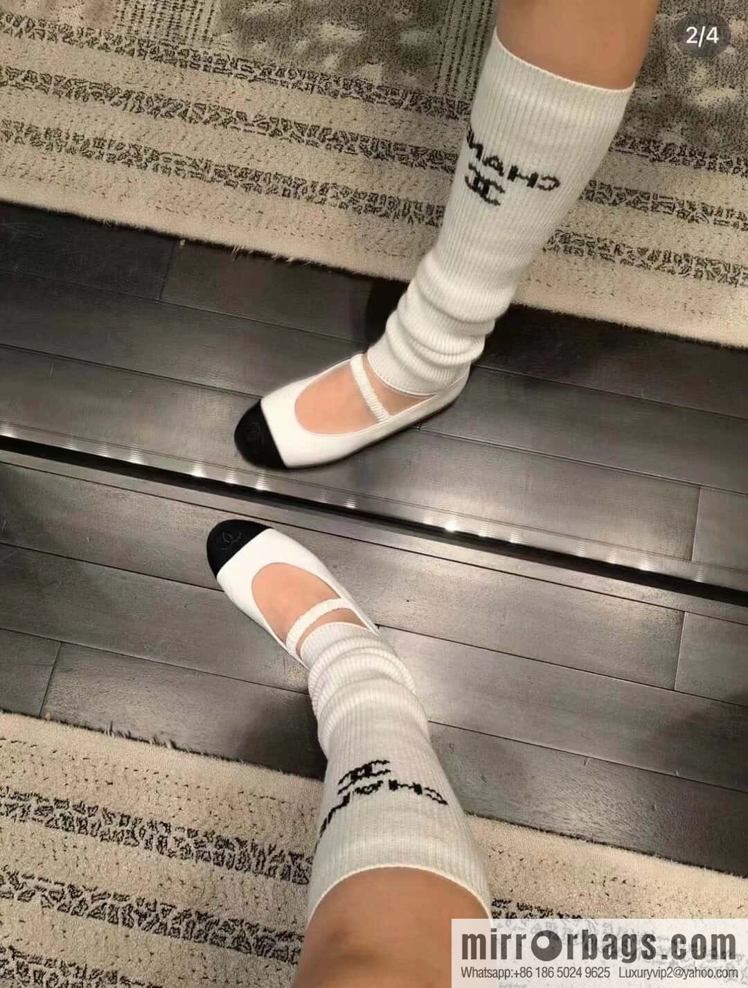 CHANEL Xiaoxiang Early Spring Mary Jane Ballet Shoes