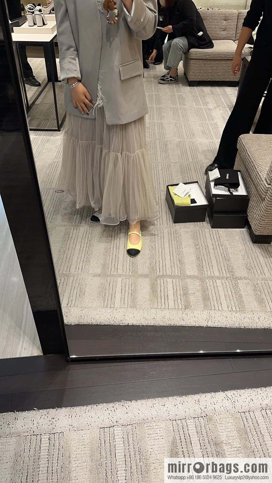 CHANEL Xiaoxiang Early Spring Mary Jane Ballet Shoes