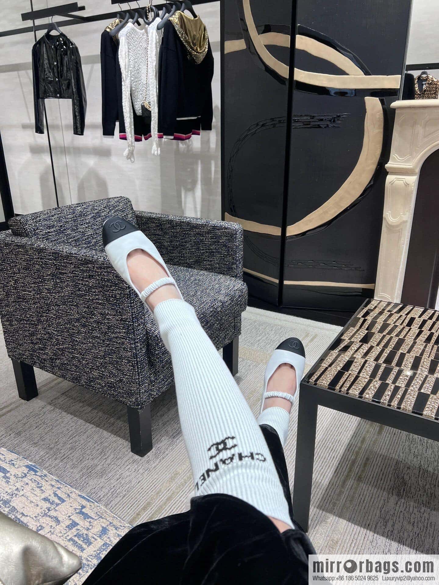 CHANEL Xiaoxiang Early Spring Mary Jane Ballet Shoes