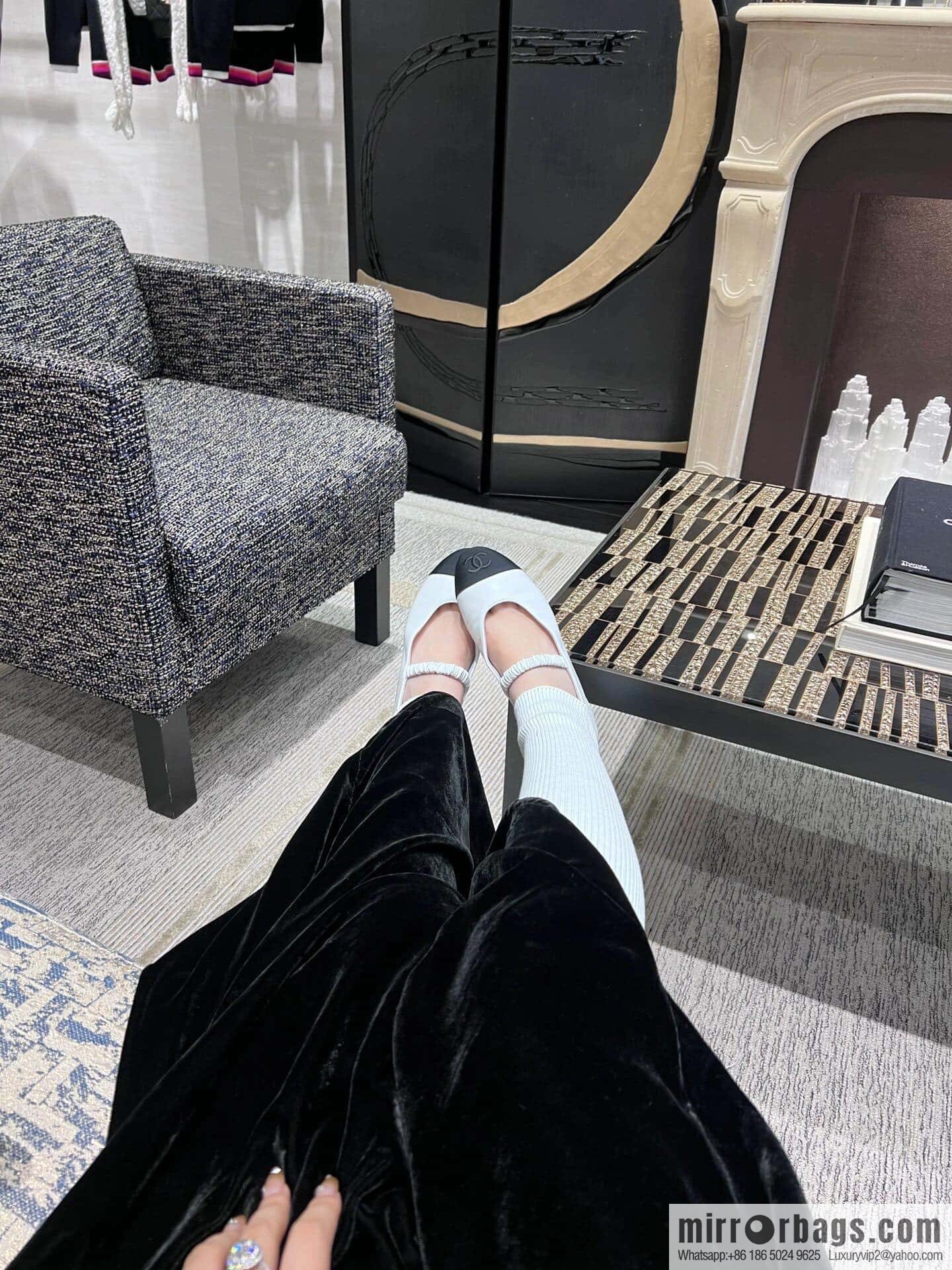 CHANEL Xiaoxiang Early Spring Mary Jane Ballet Shoes