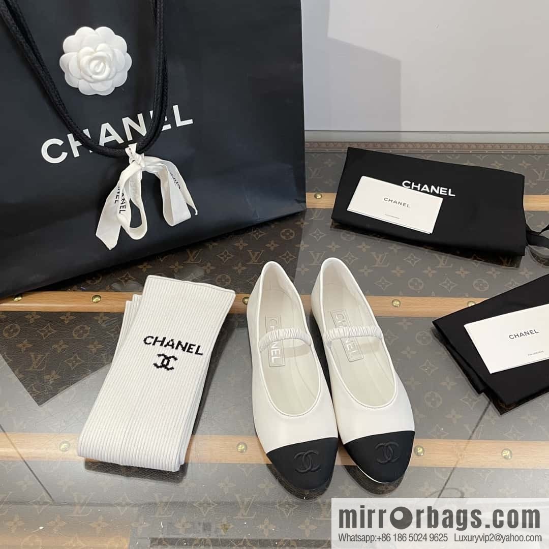 CHANEL Xiaoxiang Early Spring Mary Jane Ballet Shoes