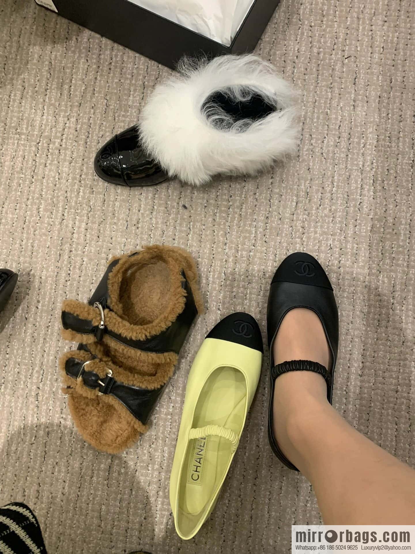 CHANEL Xiaoxiang Early Spring Mary Jane Ballet Shoes