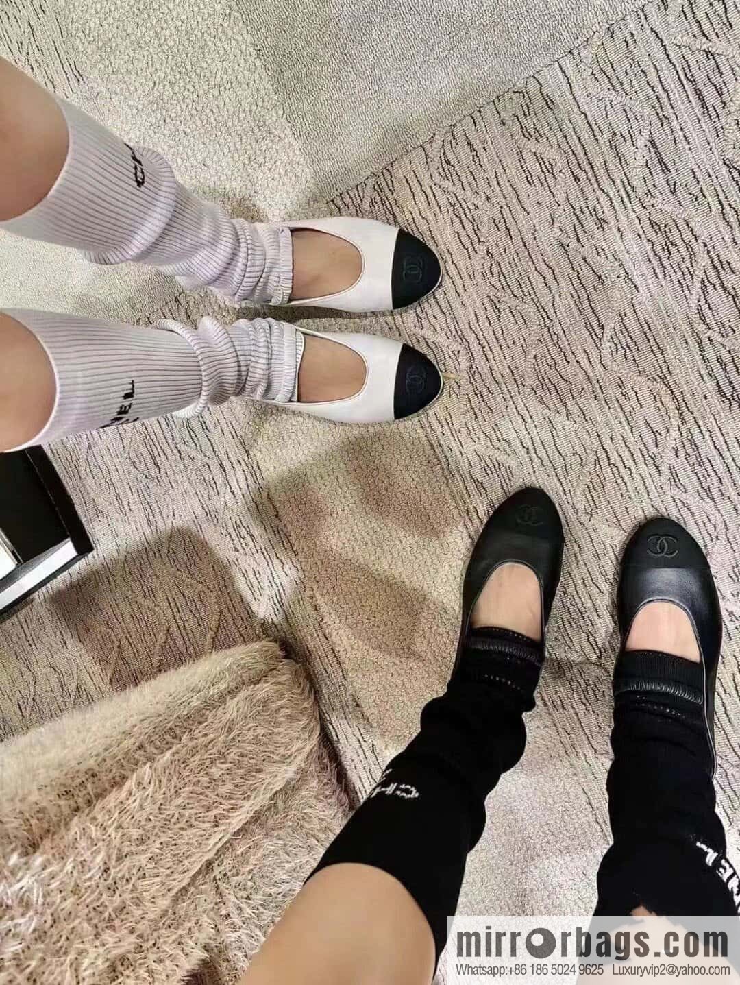 CHANEL Xiaoxiang Early Spring Mary Jane Ballet Shoes