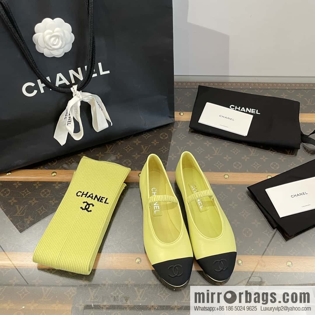 CHANEL Xiaoxiang Early Spring Mary Jane Ballet Shoes