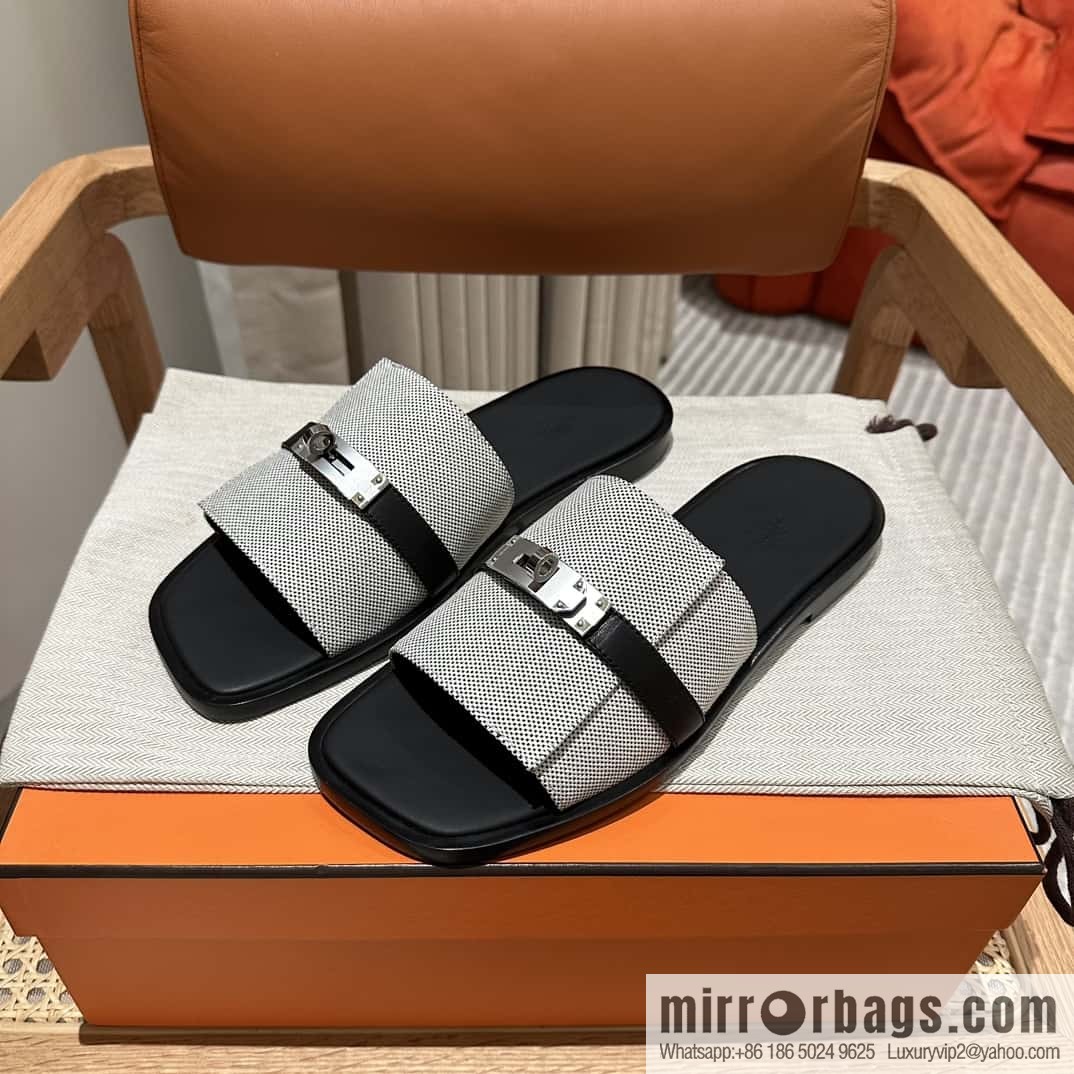 Hermès Kelly Men's Slippers