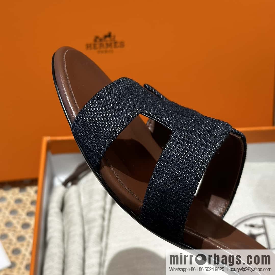 Hermès' latest popular denim high heels