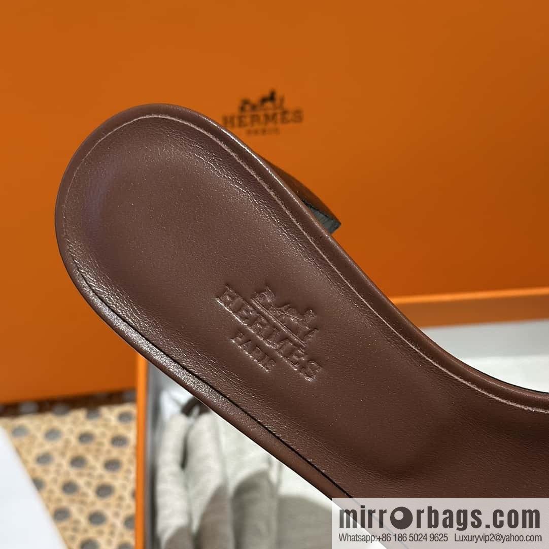 Hermès' latest popular denim high heels
