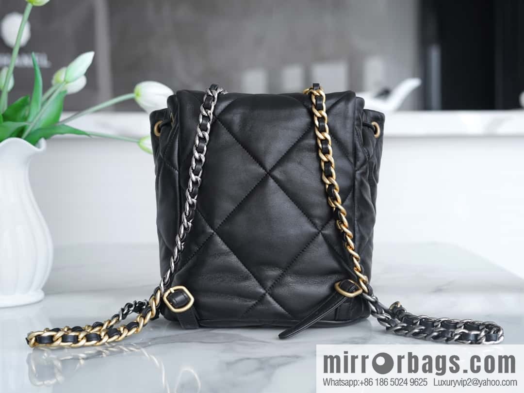 CHANEL 24C 19bag double backpack AS4223