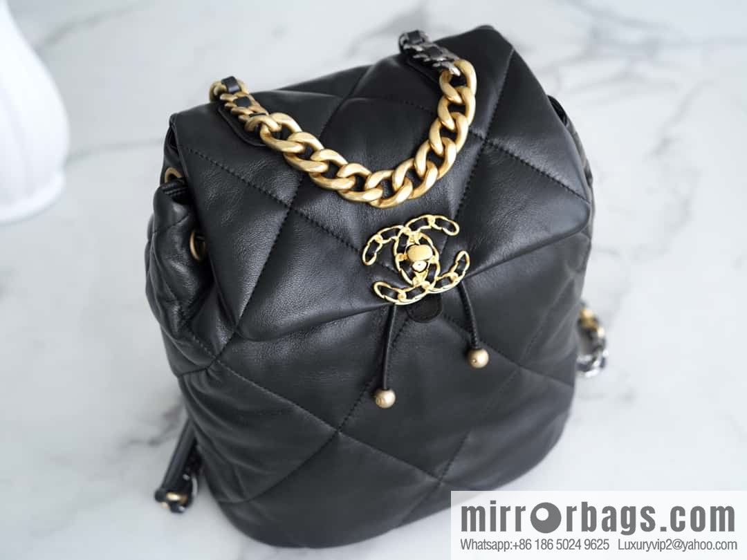CHANEL 24C 19bag double backpack AS4223