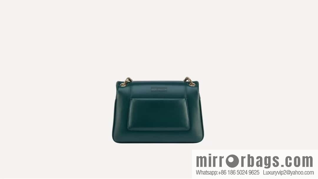 BVLGARI Bulgari SERPENTI REVERSE Small Shoulder Bag 292123 Green 22CM