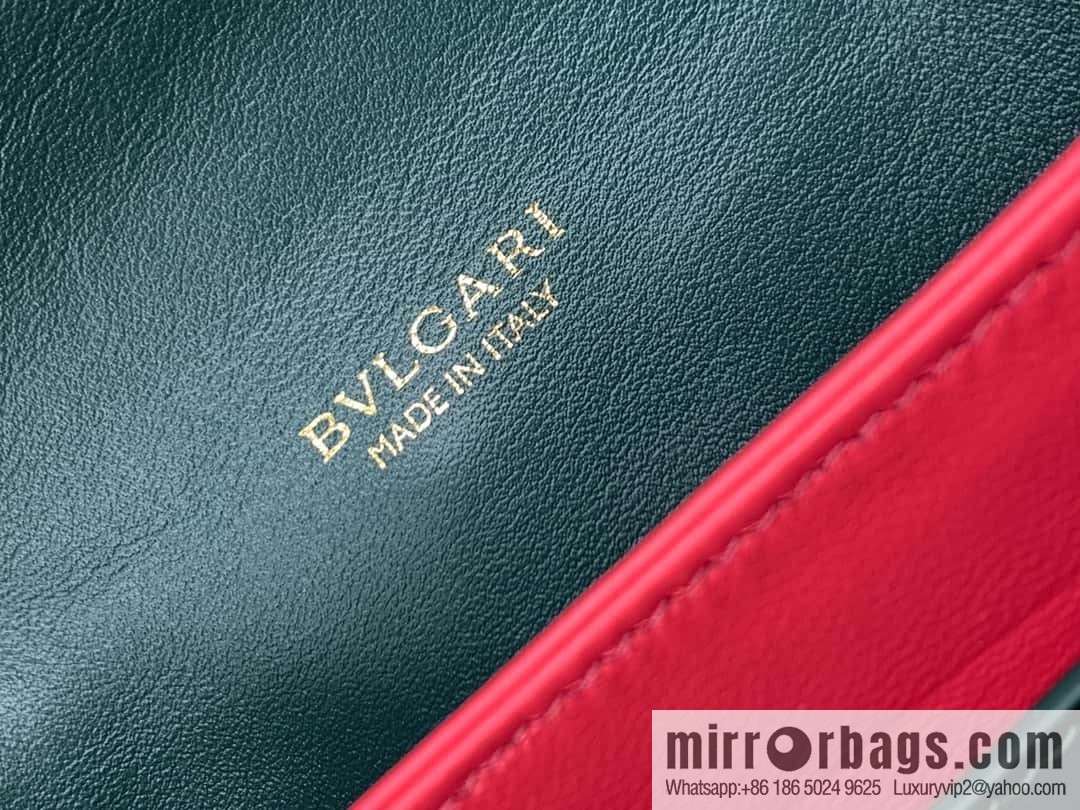 BVLGARI Bulgari SERPENTI REVERSE Small tote bag 292128 green 20CM